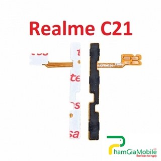 Dây Cáp Nút Nguồn OPPO Realme C21 2021 On Off Âm Lượng Power & Volume Button Flex Cable
